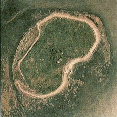 Veduta aerea dell'ex batteria di Campalto
