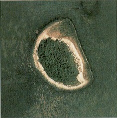 Veduta aerea dell'ex batteria di Podo (Campana)