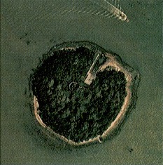 Veduta aerea dell'ex polveriera di San Secondo