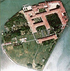 Veduta aerea dell'isola