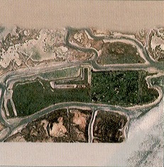 Veduta aerea dell'isola di Sant'Arian