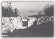 Resti delle fortificazioni - 1978