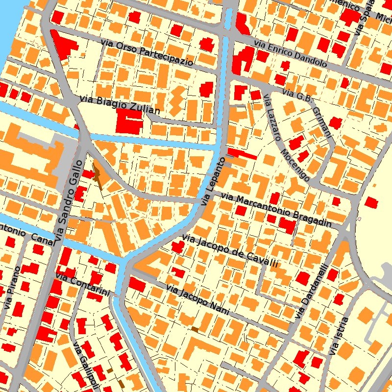 Quadrante 3 - Mappa Quattro Fontane