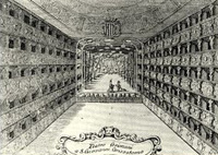 Il teatro Grimani a San Giovanni Grisostomo, fine diciottesimo secolo