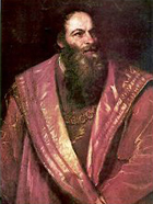 Tiziano Vecellio, ritratto di Pietro Aretino