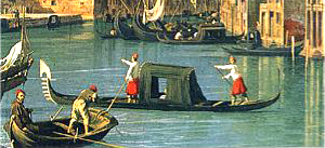 Imbarcazioni sul Canal Grande