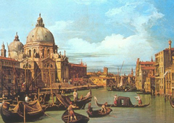 Canaletto, La chiesa della Salute